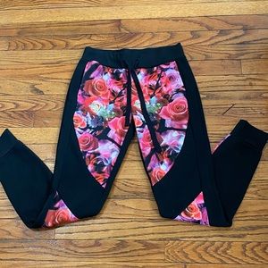 Women Floral Joggers
